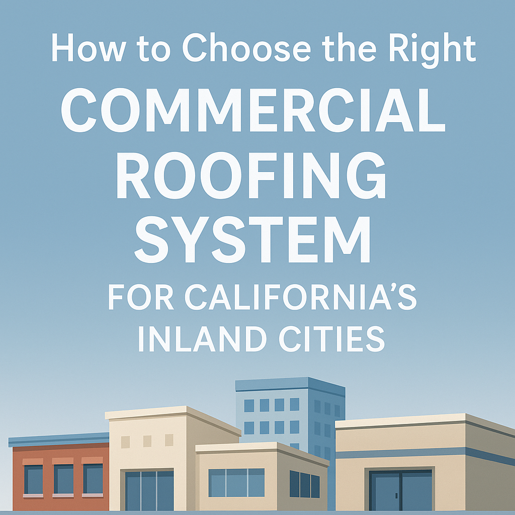 commercial roofing inland california